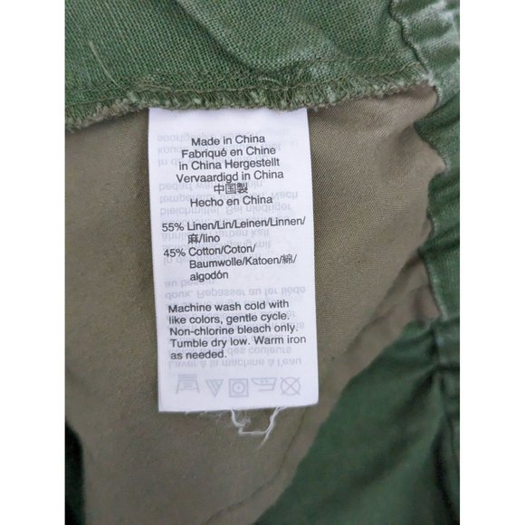 J. Crew Linen-cotton Blend Drawstring Pant Size 8 - Picture 7 of 9